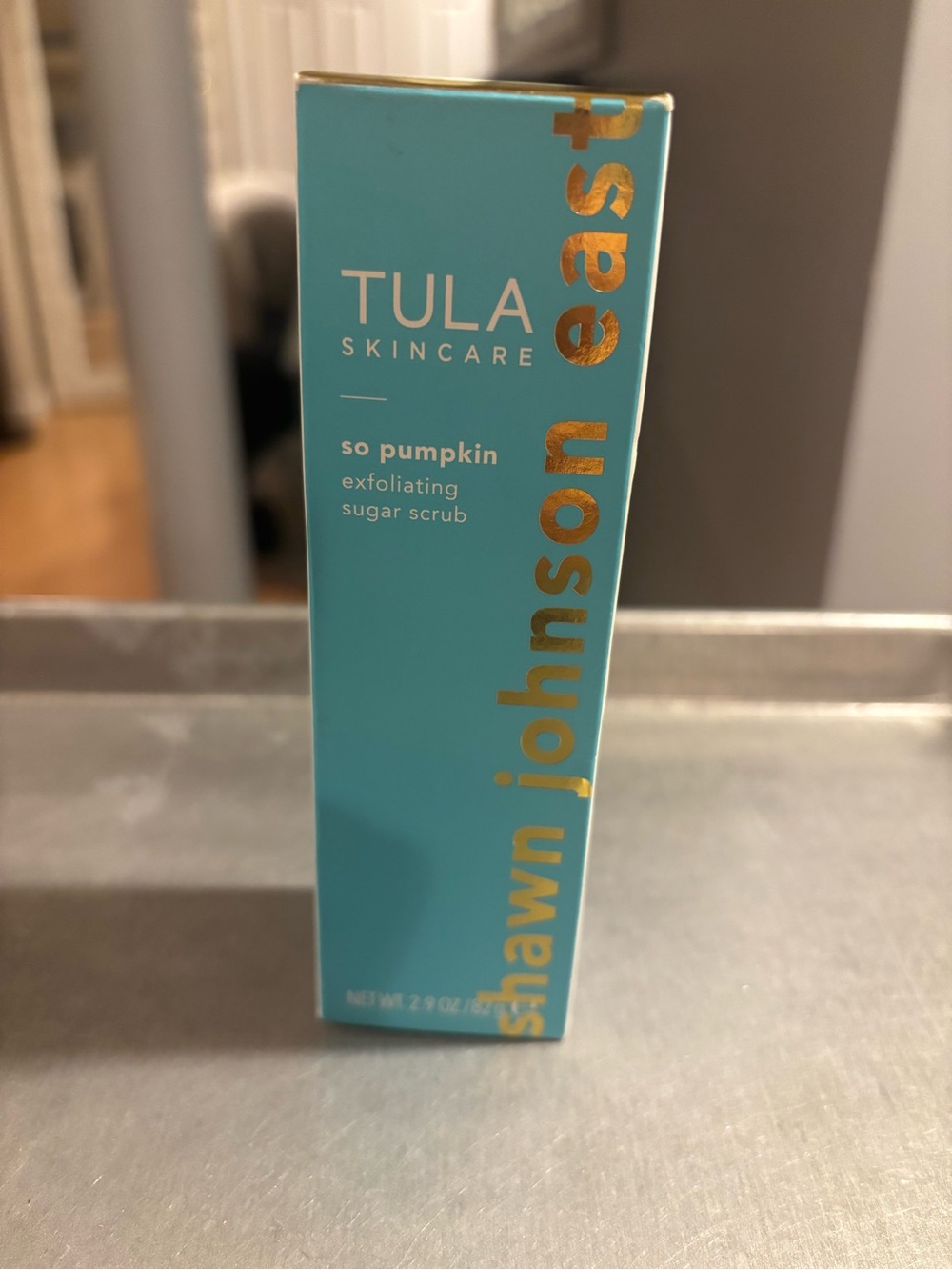 TULA So Pumpkin Exfoliating Sugar Scrub - Teal limited edition